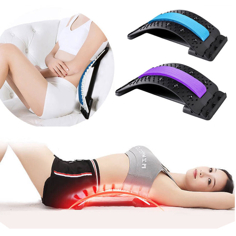 Lumbar Sponge Relaxation and Stretching Massager Tool