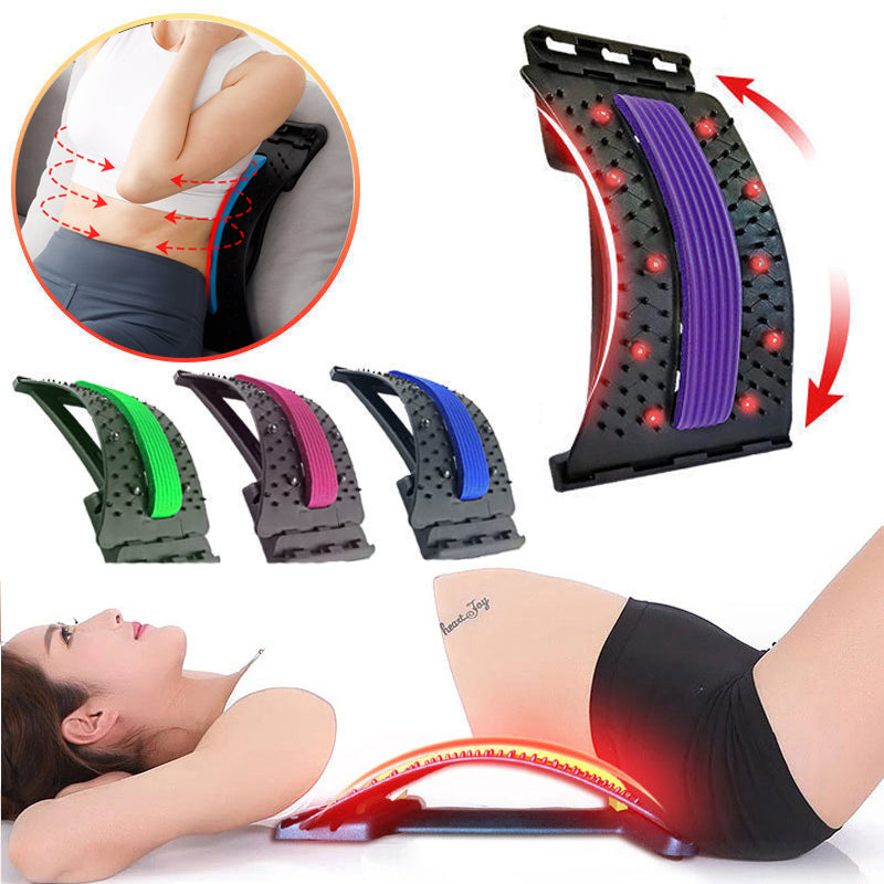 Lumbar Sponge Relaxation and Stretching Massager Tool