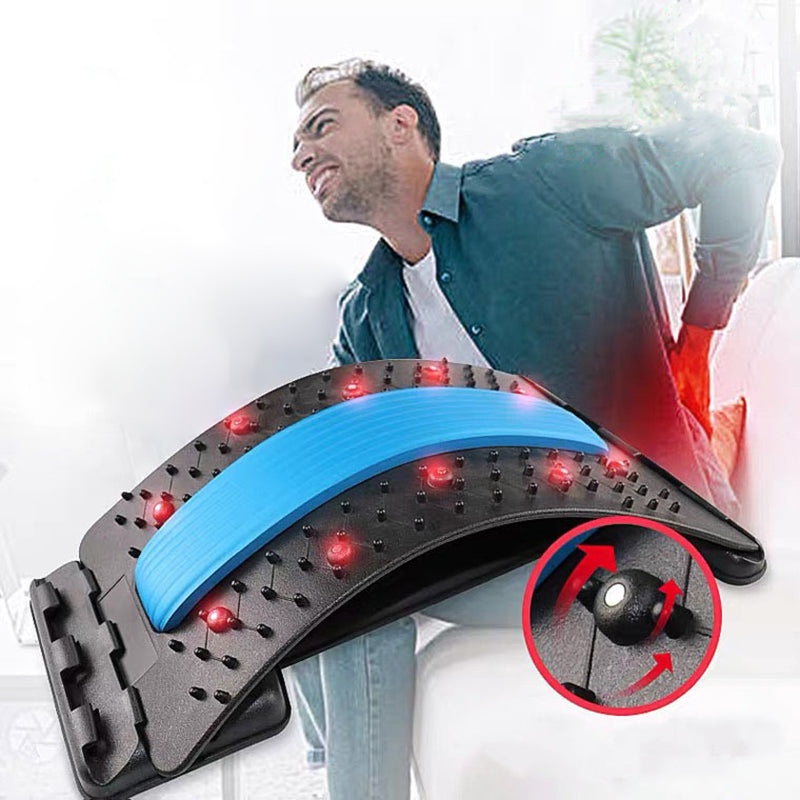 Lumbar Sponge Relaxation and Stretching Massager Tool
