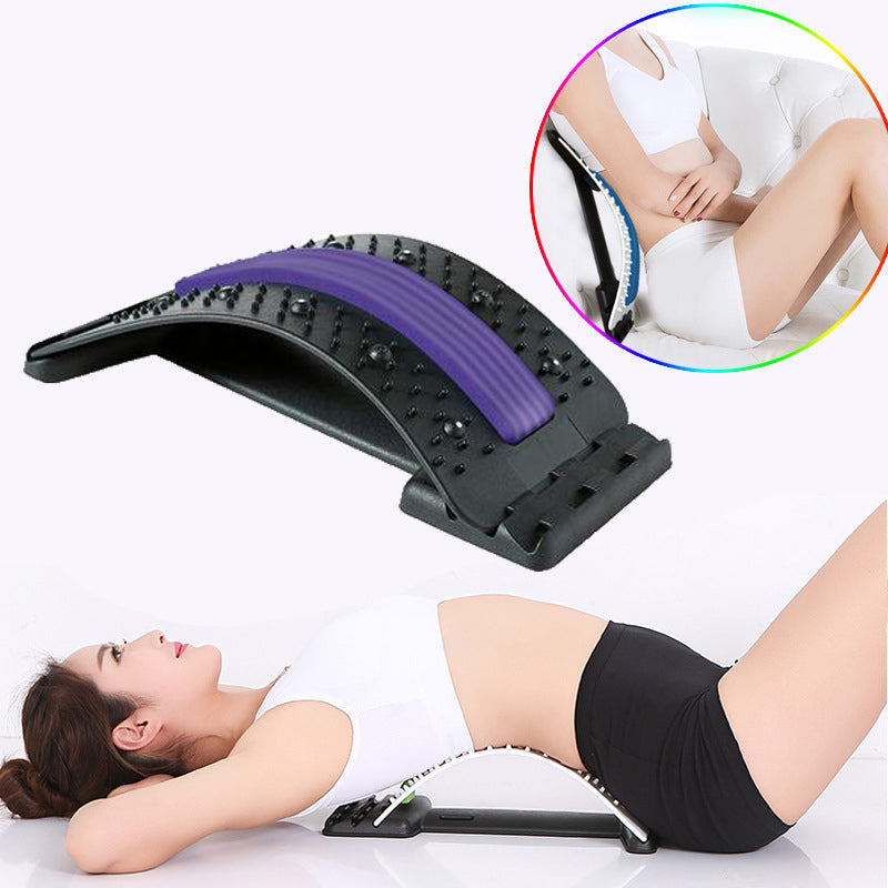 Lumbar Sponge Relaxation and Stretching Massager Tool